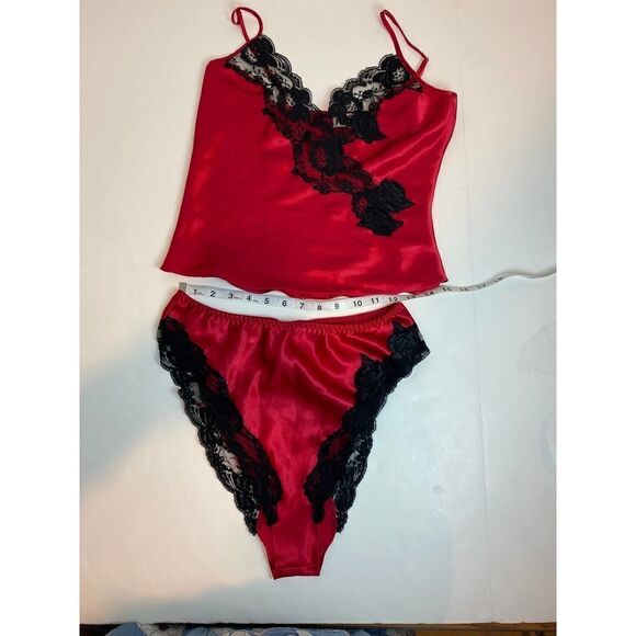 Vintage Gold Label Victoria's Secret Lingerie Tap Pants Lace - Medium - Picture 3 of 7